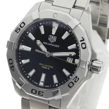 Tag Heuer Link WAT1110 Black Dial Quartz SS 2