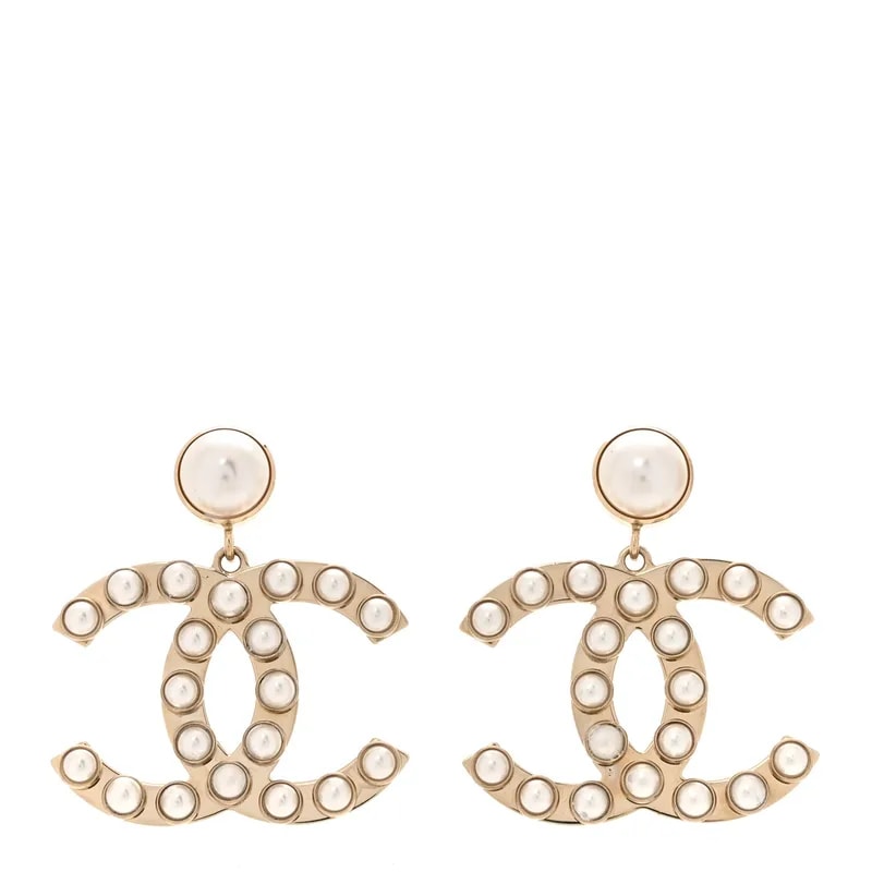 Chanel — Large CC Drop — Jewelry — resale