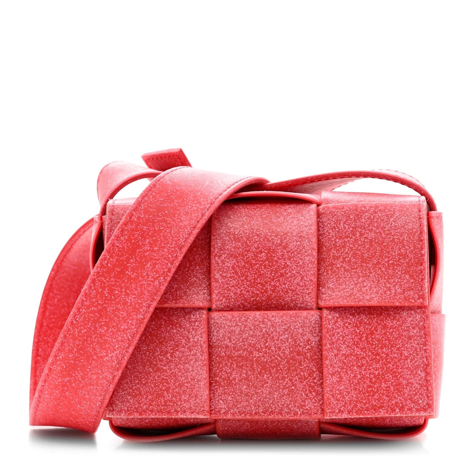 Bottega Veneta — Maxi Intreccio Padded Cassette Crossbody Firework — Handbag — resale