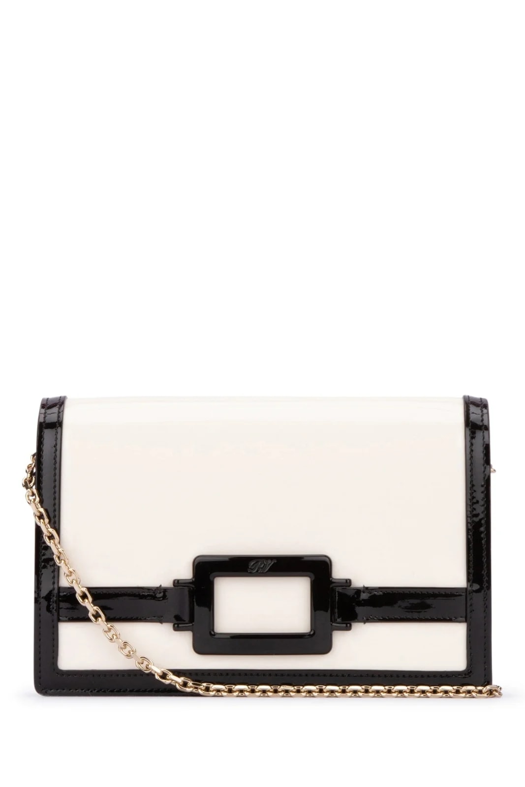 Roger Vivier — Roger Vivier Vernis & — Luxor+ Agnello — Handbag — resale