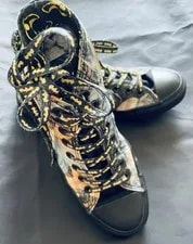 Converse — Converse 80th Anniversary Batman Dark Knight High Tops 7 ’S 8 — Sneaker — resale