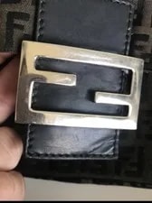Fendi 2000s Monogram Double Flap Baguette . 3