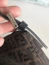Fendi 2000s Monogram Double Flap Baguette . 4
