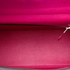 Hermès Tadelakt Verso Kelly II Retourne 35 Satchel Dark 4