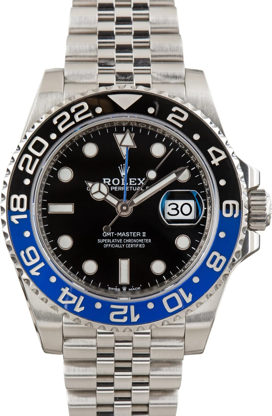 Batgirl Rolex GMT-Master II Ref 126710BLNR Jubilee Bracelet 2