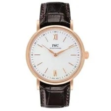 IWC Portofino Rose Gold Silver Dial IW511101 2