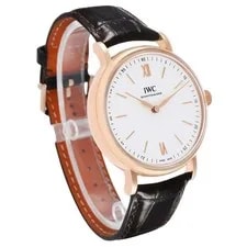 IWC Portofino Rose Gold Silver Dial IW511101 3