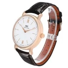 IWC Portofino Rose Gold Silver Dial IW511101 4