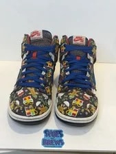 Nike SB Dunk High Concepts Ugly Christmas Sweater Size 9.5M 881758-446 (No Box) 4