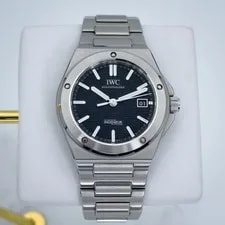 IWC Ingenieur Black Dial Stainless Complete Set - IW328901 3