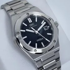 IWC Ingenieur Black Dial Stainless Complete Set - IW328901 4