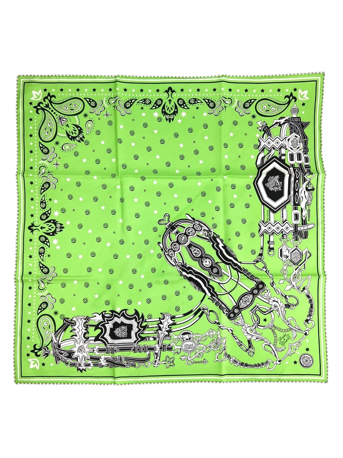 Hermès — Hermes Bandana Motif 55CM — Accessory — resale