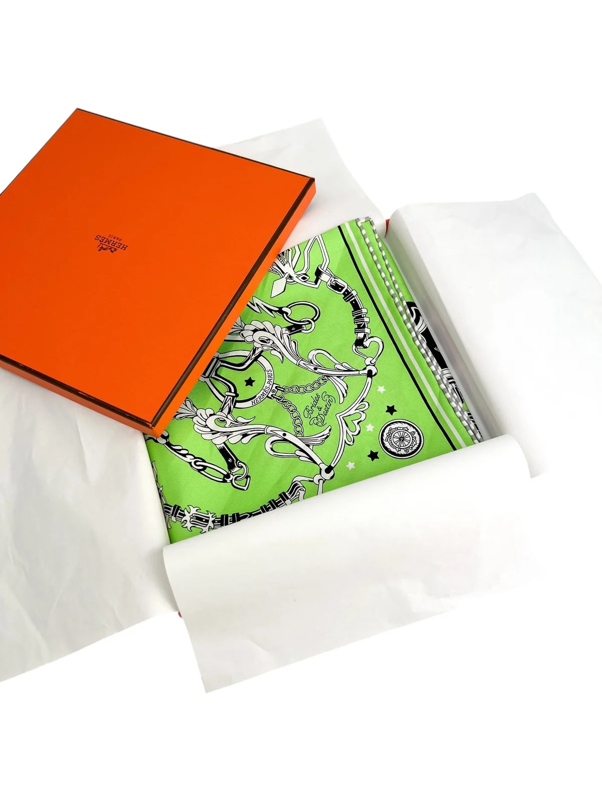 Hermes Bandana Motif 55CM 2