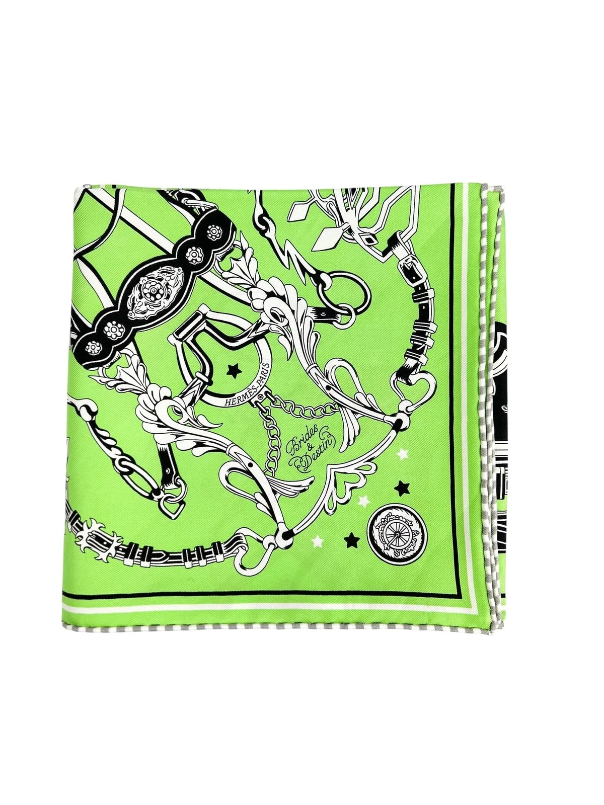Hermes Bandana Motif 55CM 3