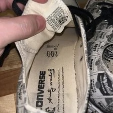 Converse Chuck Taylor All-Star X Andy Warhol Campbell Soup B&W Low 3