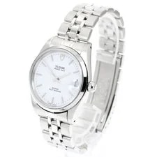 Tudor Prince Date Auto White Dial 32mm From Japan 3