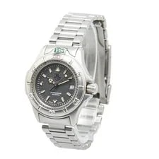 TAG Heuer 4000 Series WF1411 0 Quartz Gray Dial Stainless Steel TAG 2