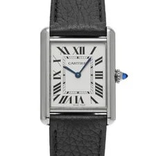 Cartier — Cartier Tank WSTA0041 ( 4323) 33.7mm Stainless Steel Silver #WW11151 — Watch — resale