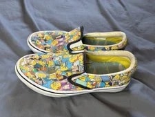 VANS — Vans the Simpsons People of Springfield Slip on Skate Shoes 4.5 6 — Sneaker — resale
