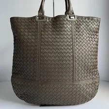 Authentic Bottega Veneta Greige Italy Auth 2