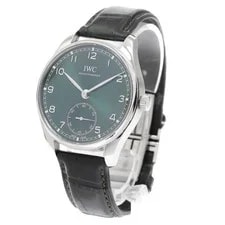 IWC Portugieser IW358310 41mm SS Green #C2260 2