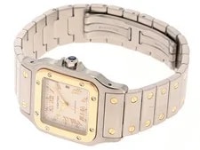 Cartier Santos Galbee LM W20041C4 Stainless Steel / K18Yellow Gold 29mm #DW1027 3