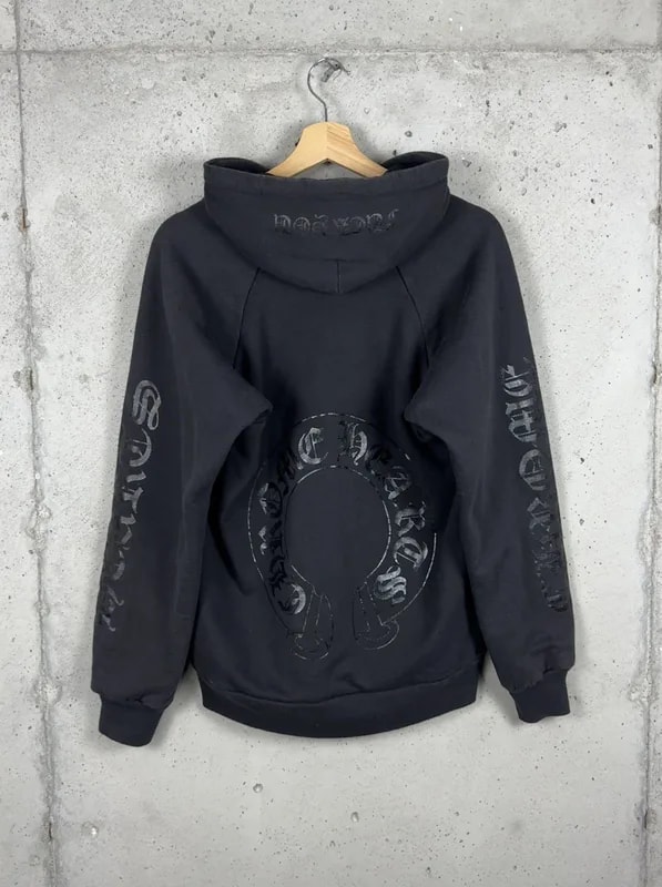 Chrome Hearts — 90s Hearts Thermal Hoodie — Clothing — resale