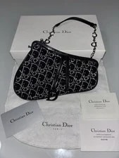 Dior — Christian Dior Limited Edition Mini Saddle W/ OG Packaging+cards — Handbag — resale