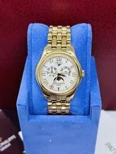 Patek Philippe — Patek Philippe Annual Calendar Moonphase 18K Yellow Gold 5036J-001 Complete Set — Watch — resale