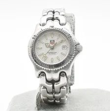 TAG Heuer S/el WG1312-0 Quartz White Dial Professional 200m 4