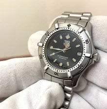 ▶ TAG Heuer Professional WE1210-R Black Dial Quartz Japan 3