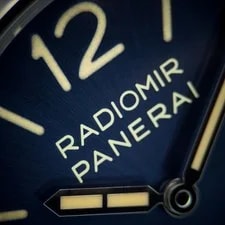 Panerai Radiomir Officine 3 Days Stainless Steel / Blue PAM01383 4