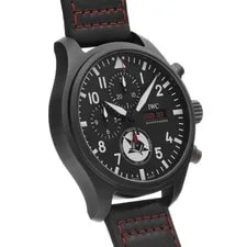 IWC Pilot's Chronograph Top Hats 500 IW389108 Black #W1701 3
