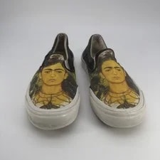 Vans Vault X Frida Kahlo OG Slip-On LX Self Portrait Sneakers ’s 12 3