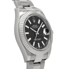 Rolex DatejustII 116334 41mm Stainless Steel Black #WW3477 3