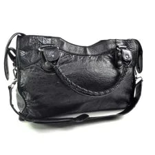 Balenciaga — Balenciaga Giant City Editor's 2WAY Hardware Strap — Handbag — resale