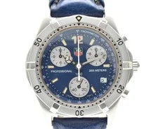 TAG Heuer Professional 2000 CK1112 Chronograph Blue Quartz Japan 4