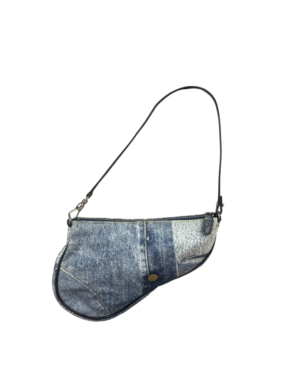 Dior — Christian Dior Trim Saddle Pochette — Handbag — resale