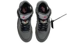 5 Retro SP X Off-White Mid Muslin - -001 4