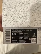 Bike AIR X Nigel Sylvester X Air Jordan 4 " After " Shoes 2