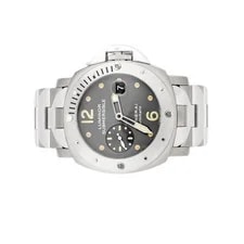 Panerai Luminor Submersible Titanium Stainless Steel Gray Dial 44mm Pam00170 2