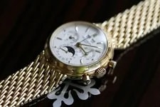 Patek Philippe Ref. 3970J Chronograph Perpetual Calendar YG Circa 1992 4