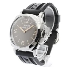 Officine Panerai Luminor 1950 3 Days Acciaio PAM00663 47mm SS Brown #C2123 2