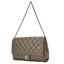 Chanel CaviarSkin Matelassé Single Flap Chain 2