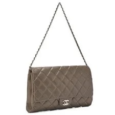 Chanel CaviarSkin Matelassé Single Flap Chain 3