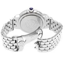 Tudor Claire DE Rose 35800 33mm SS Silver Dial Automatic Date #C376 3
