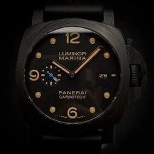 Panerai Luminor Marina Carbon 1950 3 Days Automatic 44mm Box & Papers - PAM00661 3