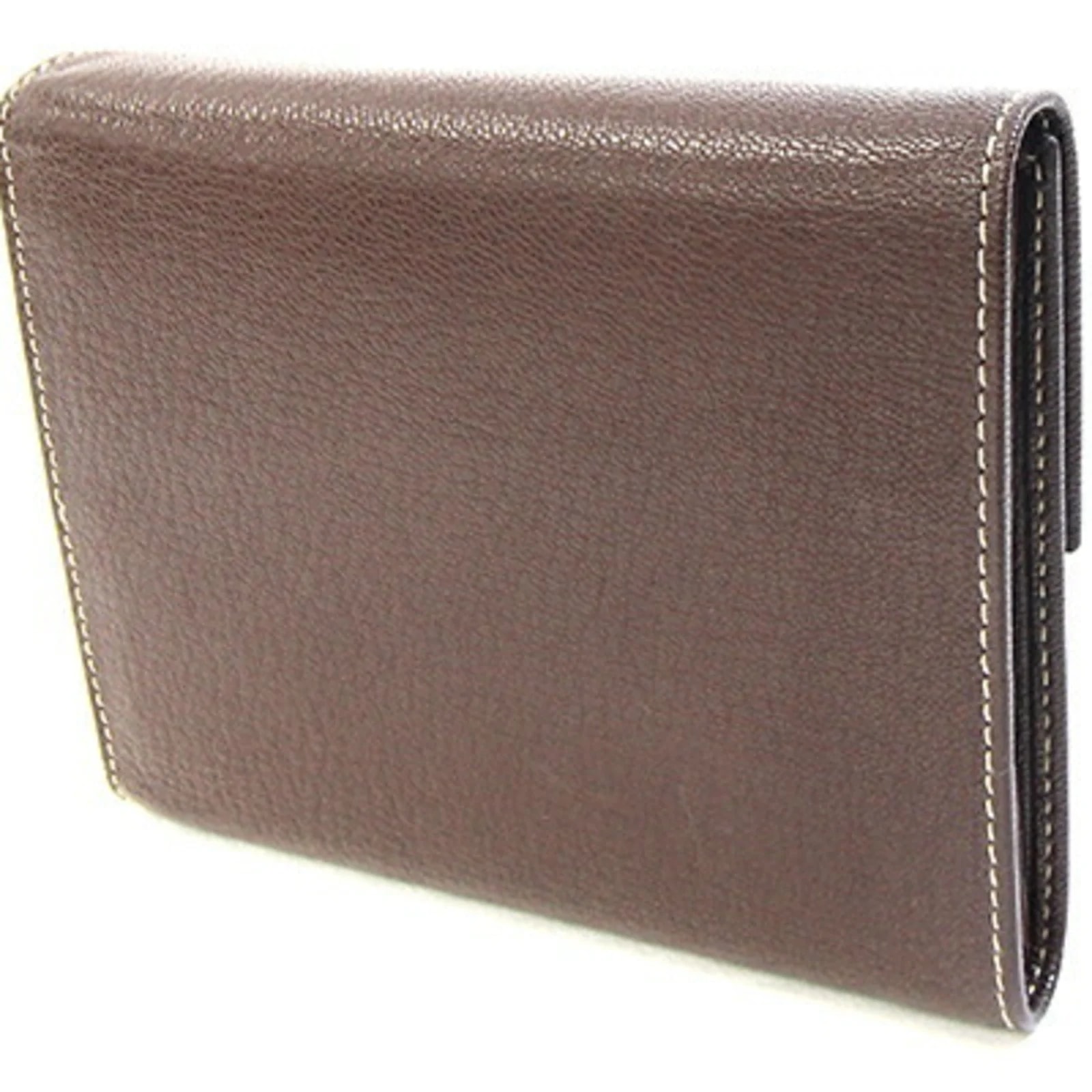 Prada Cacao Dark Wallet (Tri-Fold) 2