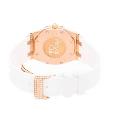 Audemars Piguet Royal Oak Rose Gold Quartz 33mm Diamond 67652OR.ZZ.D011CR.01 4