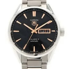 TAG Heuer Carrera Caliber 5 WAR201C-1 Day Date Automatic 2